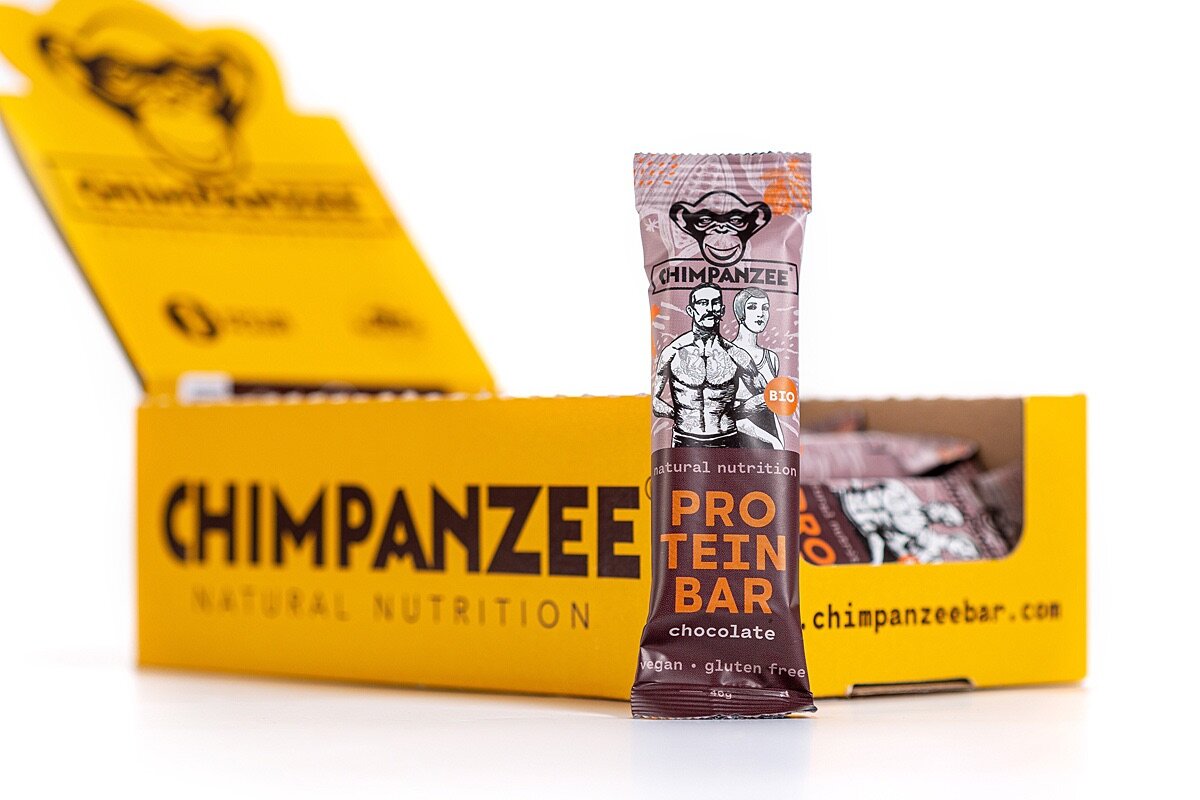 Chimpanzee - Barres protéines - Bio - 45g - Chocolat – Image 2
