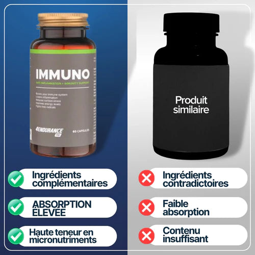 Formule naturelle pour renforcer le système immunitaire pendant l’entraînement