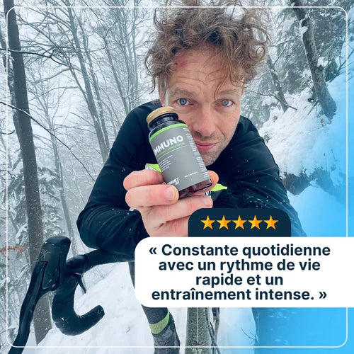 Complément naturel pour soutenir le système immunitaire des sportifs