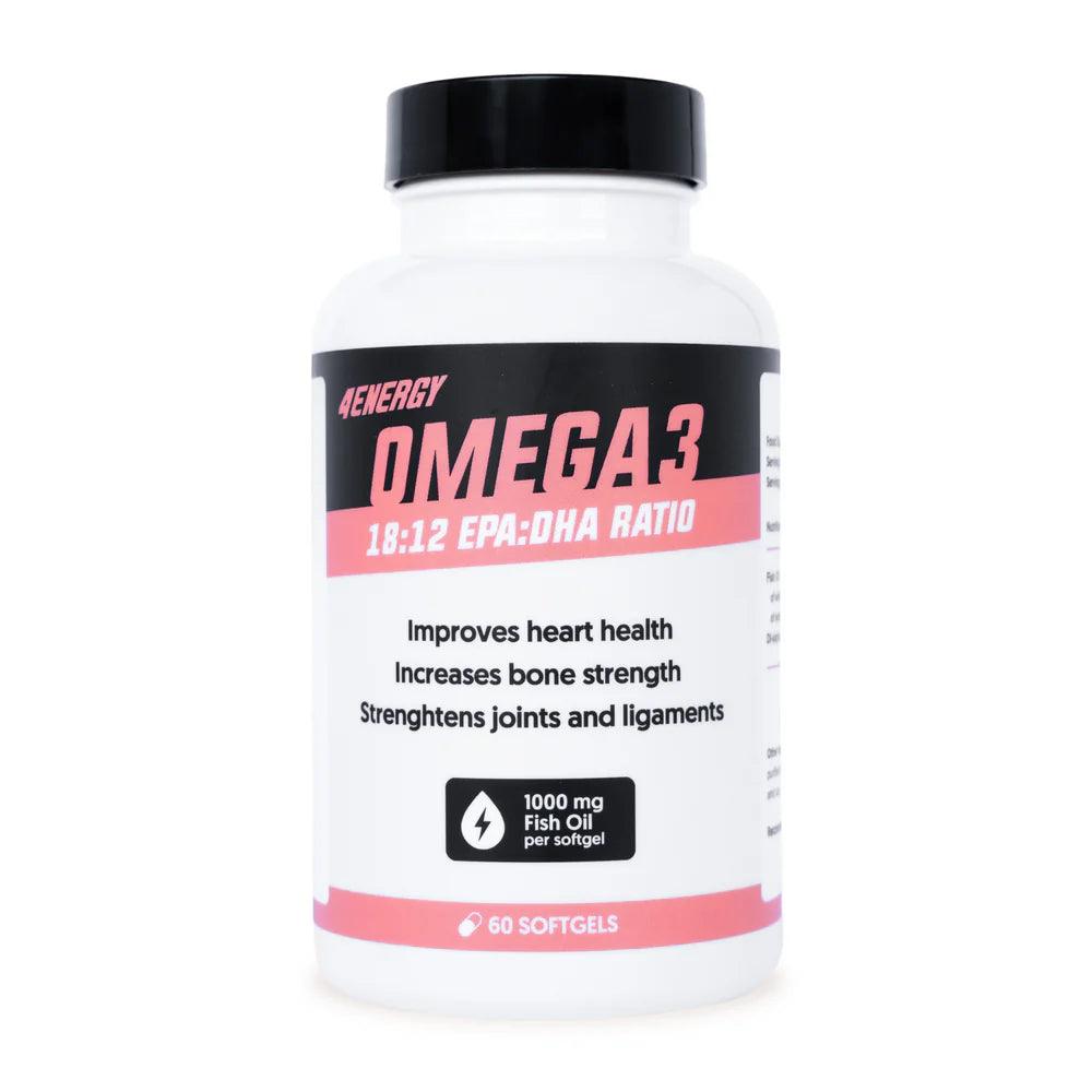 Complément en oméga-3 pour sportifs, favorisant la santé cardiovasculaire et cérébrale tout en protégeant les cellules contre le stress oxydatif.