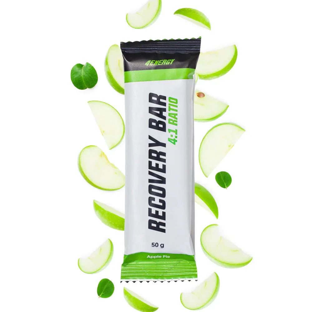 Barre énergétique 4Endurance Pro spécialement conçue pour les athlètes d’endurance, favorisant une récupération optimale après l’effort dans un format pratique et performant.