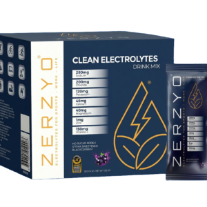 ZERZYO - Boisson d’hydratation aux électrolytes - 30 sticks - Cassis