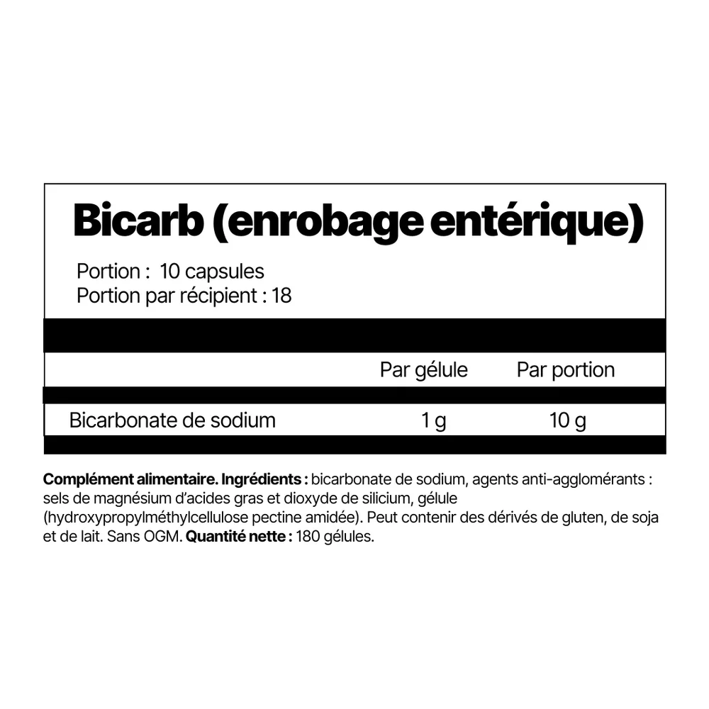 Nduranz - Complément alimentaire - 180 capsules - Sodium Bicarbonate – Image 2