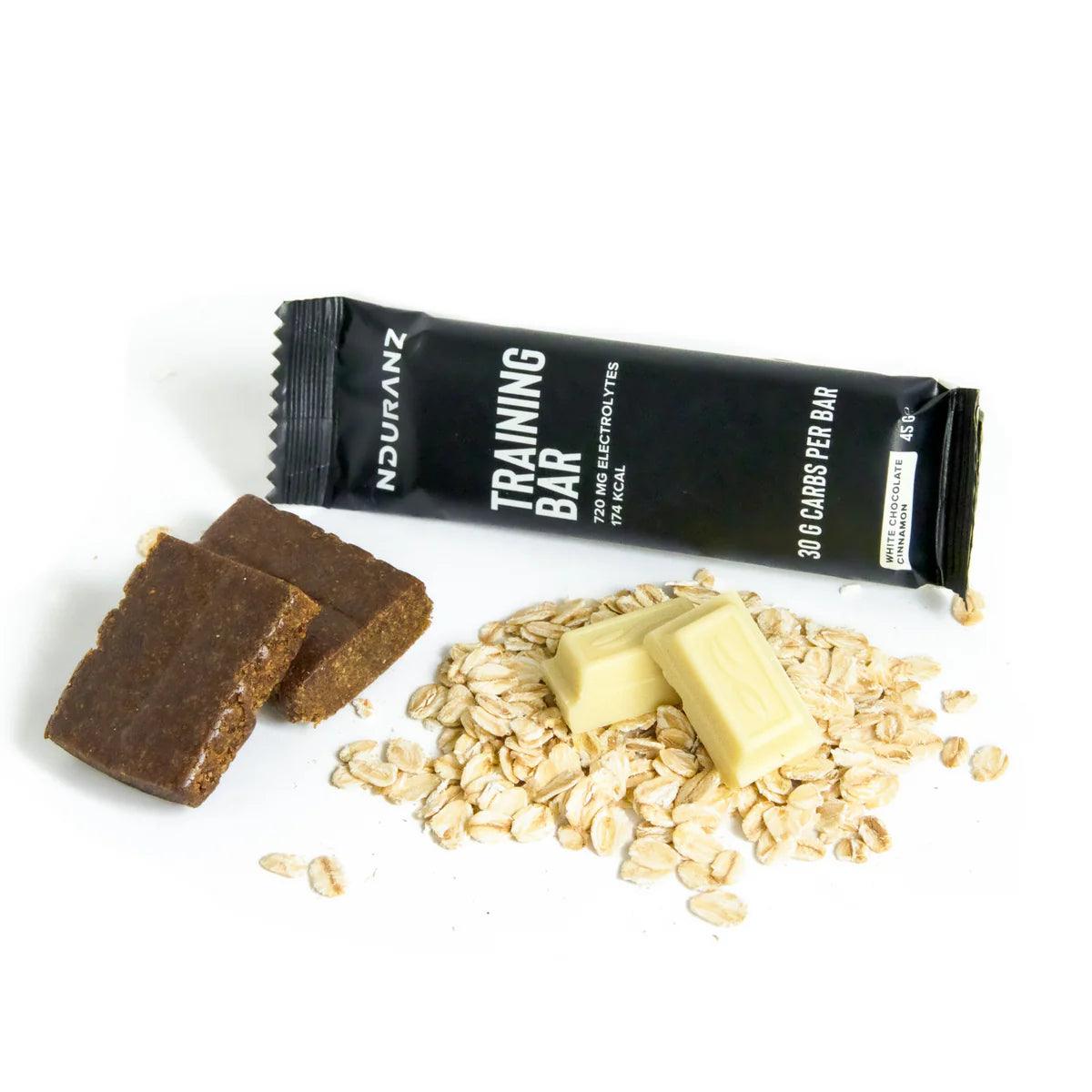 Nduranz - Barre énergétique – Training Bar - Electrolytes - 45g - Vanille / Nougat