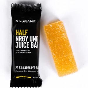Nduranz - Barre énergétique – Half Nrgy Unit Juice - 28g - Citron