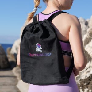 Sac en coton réutilisable, léger et écologique, idéal pour transporter vos produits du quotidien.