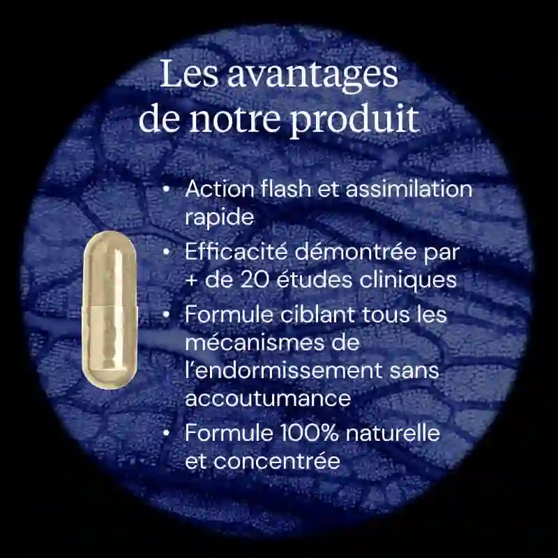 Mélatonine végétale 0,3 mg - 60 gélules - vue 4