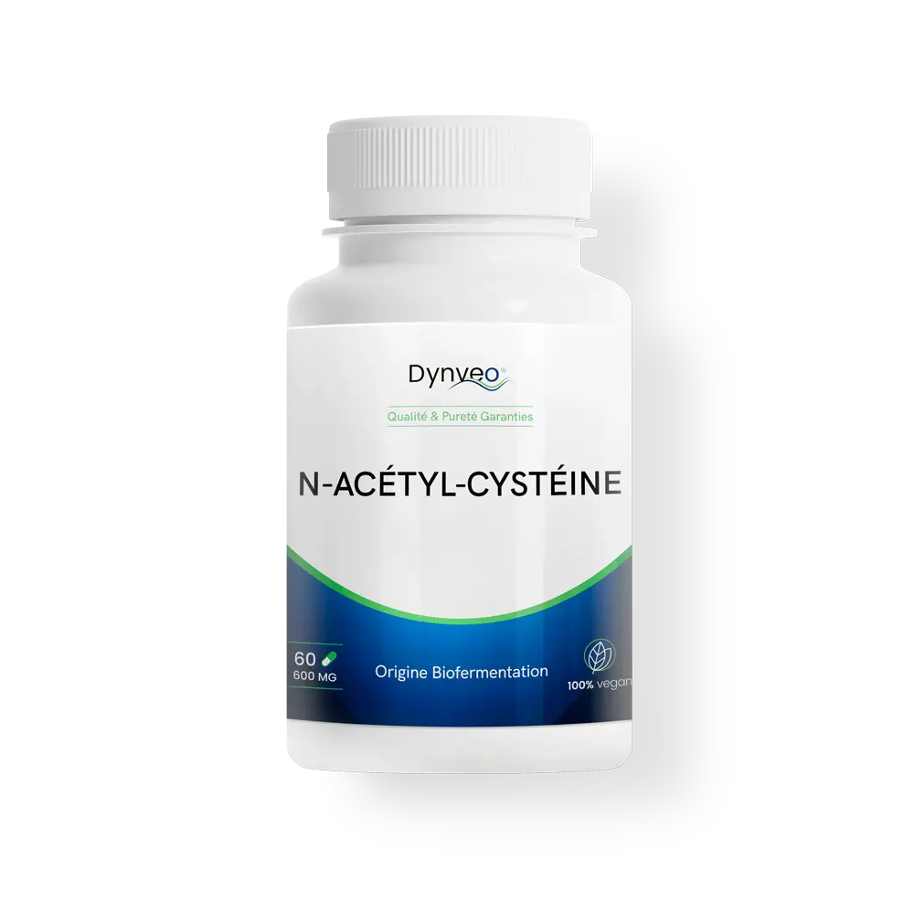 NAC : N-acétylcystéine pure - 60 gélules - vue 1