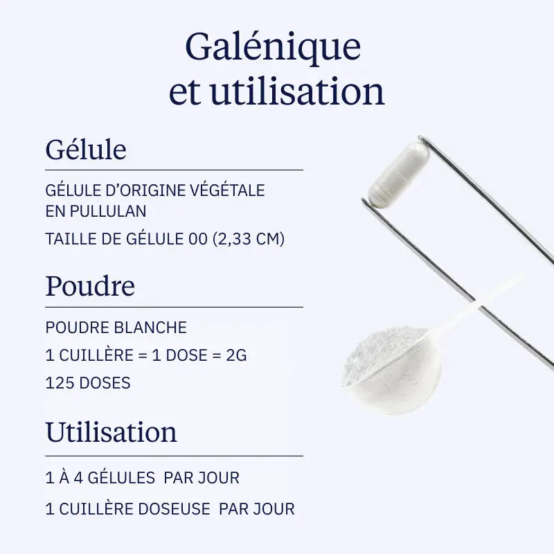Magnésium bisglycinate chélaté - 60 gélules - vue 4