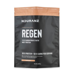 Nduranz - Boisson récupération – Regen - Protéines / Carbs - 920 g - Chocolate