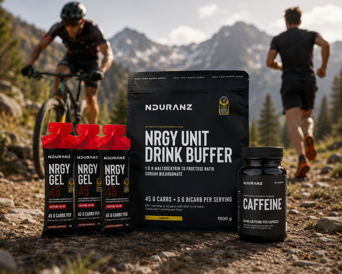 Pack Effort Intense & Caféine — Nduranz