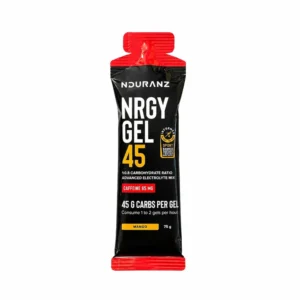 Nduranz - Gel énergétique – Nrgy unit gel 45 avec Caféine - Mangue - 75g - Boite ou Unité